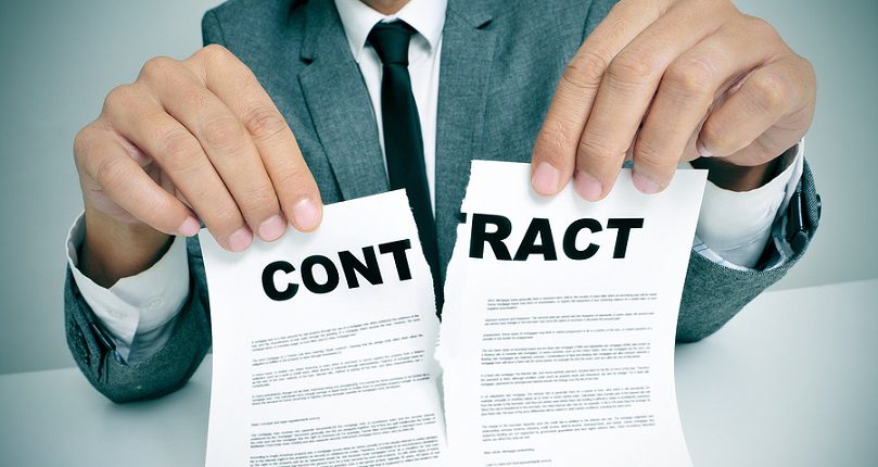 خاتمه قرارداد کار